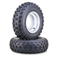 2 Wanda ATV Tire Assembly 21X7-10 4/156mm PCD 2+3 Offset for ATV