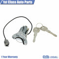Ignition Lock Cylinder Chrome Bezel with Key for Ford Ranger Tempo (1983–1997)
