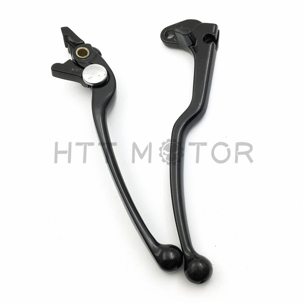 Black Brake Clutch Levers for Suzuki GSR 600/750 (1997–2003) DL650/V-Strom (2011–2012)