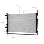 Aluminum Core Radiator for Ford Transit 150 250 350 (2015–2019) DPI-13454