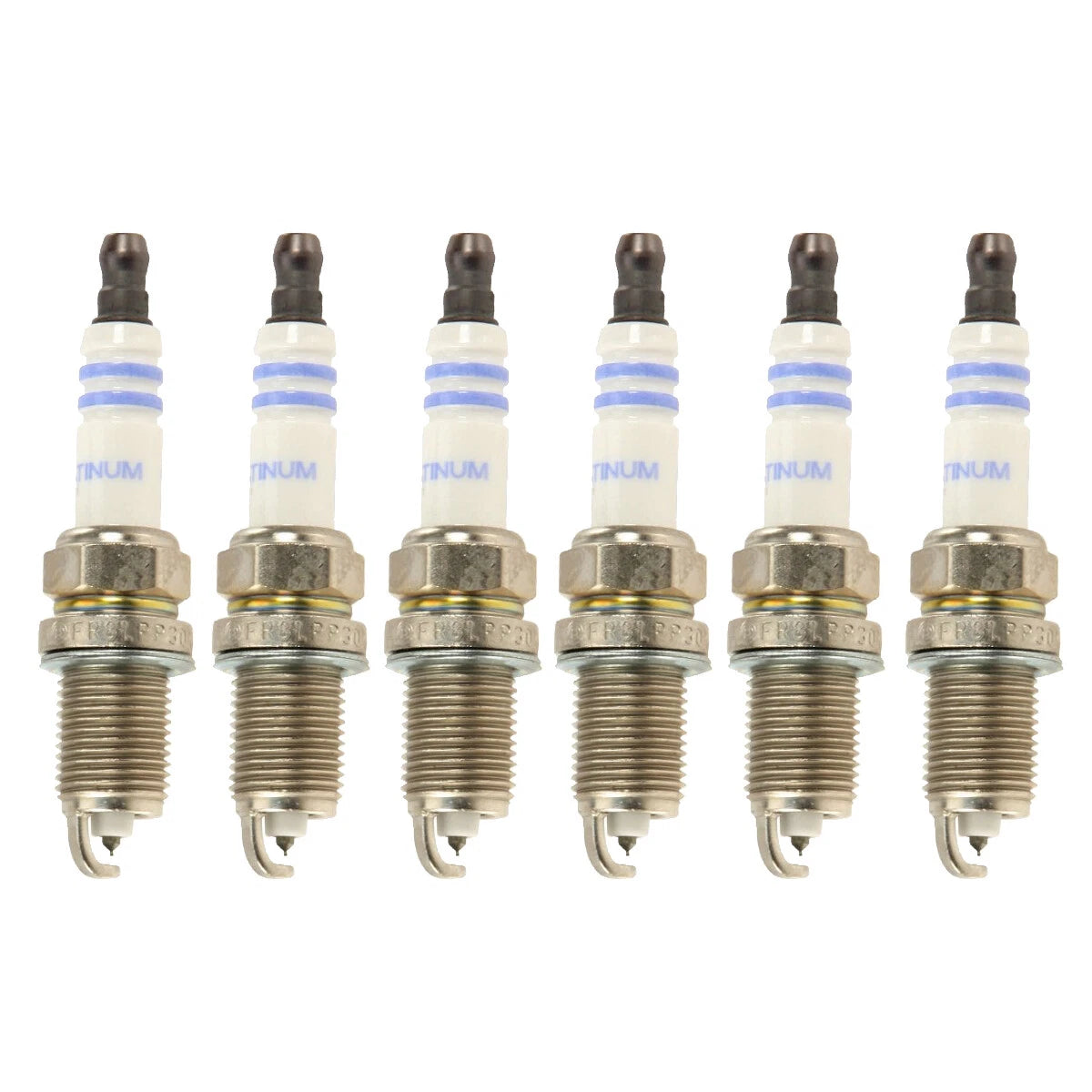 6X Bosch OE Fine Wire Platinum Spark Plugs #6707 for