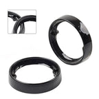 1 Pair Turn Signal Bezels for Harley Road King/Glide/Electra Glide (Black)