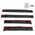 Set of 4 Rocker Panel Protector Guards for Ford F150 Crew Cab
