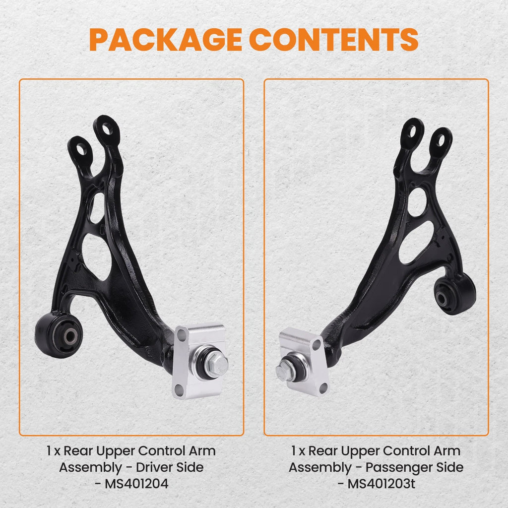 Rear Upper Control Arms Suspension Kit for Ford Explorer Taurus MKS MKT (2006–2015)
