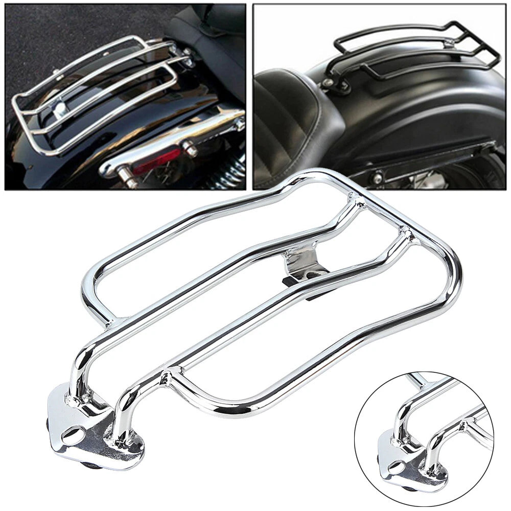 Solo Seat Rear Fender Luggage Rack for Harley Sportster XL 883 1200 (2004–UP)