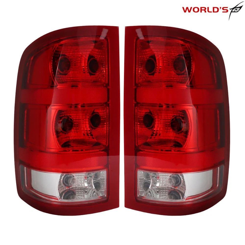 Rear Pair Tail Lights for GMC Sierra 1500 2500HD 3500HD (2007–2013)