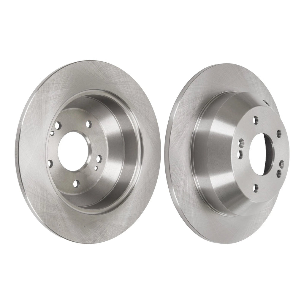 2x Rear Coated Brake Rotors for 2011–2015 Kia Sorento (11.9 in)