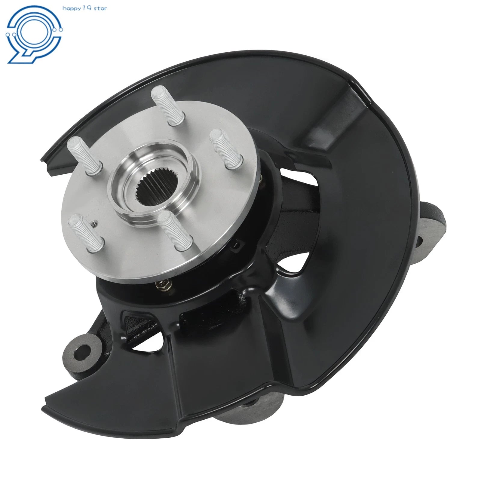 Front Left Steering Knuckle & Wheel Hub Bearing for Honda Pilot (2005–2008)