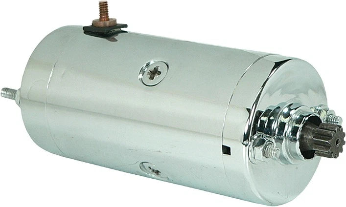 Chrome Starter Motor for Harley Davidson FXR & Sportster (1980–1985)