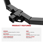 Trailer Hitch Receiver for Chevrolet Suburban 1500 2500 Avalanche (2000-2014)