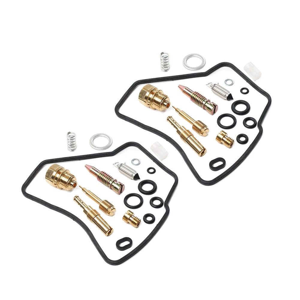 2 Sets Carburetor Repair Rebuild Kit for Honda VTR250 Interceptor (1988–1990)