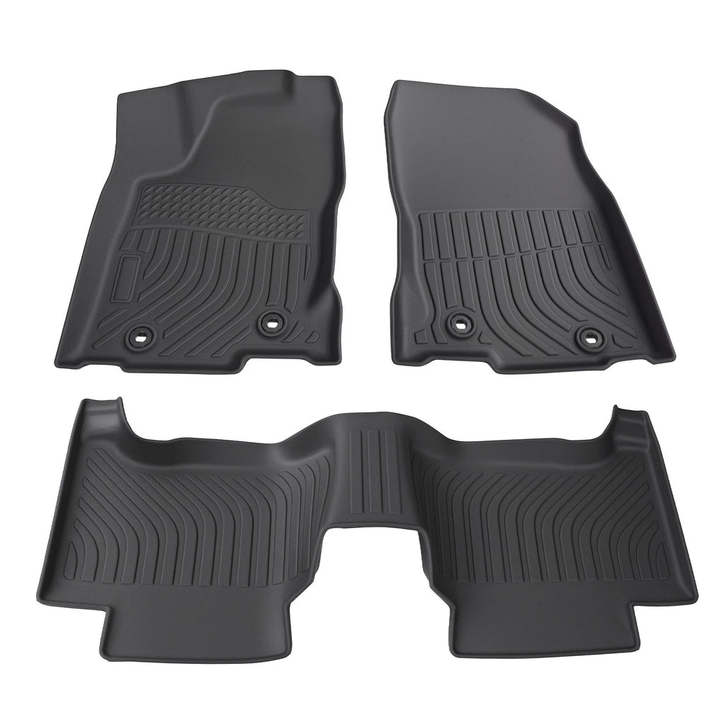 Set of 4 Black Custom Waterproof Floor Mats for Lexus NX300/NX300h/NX200t (2015–2021)