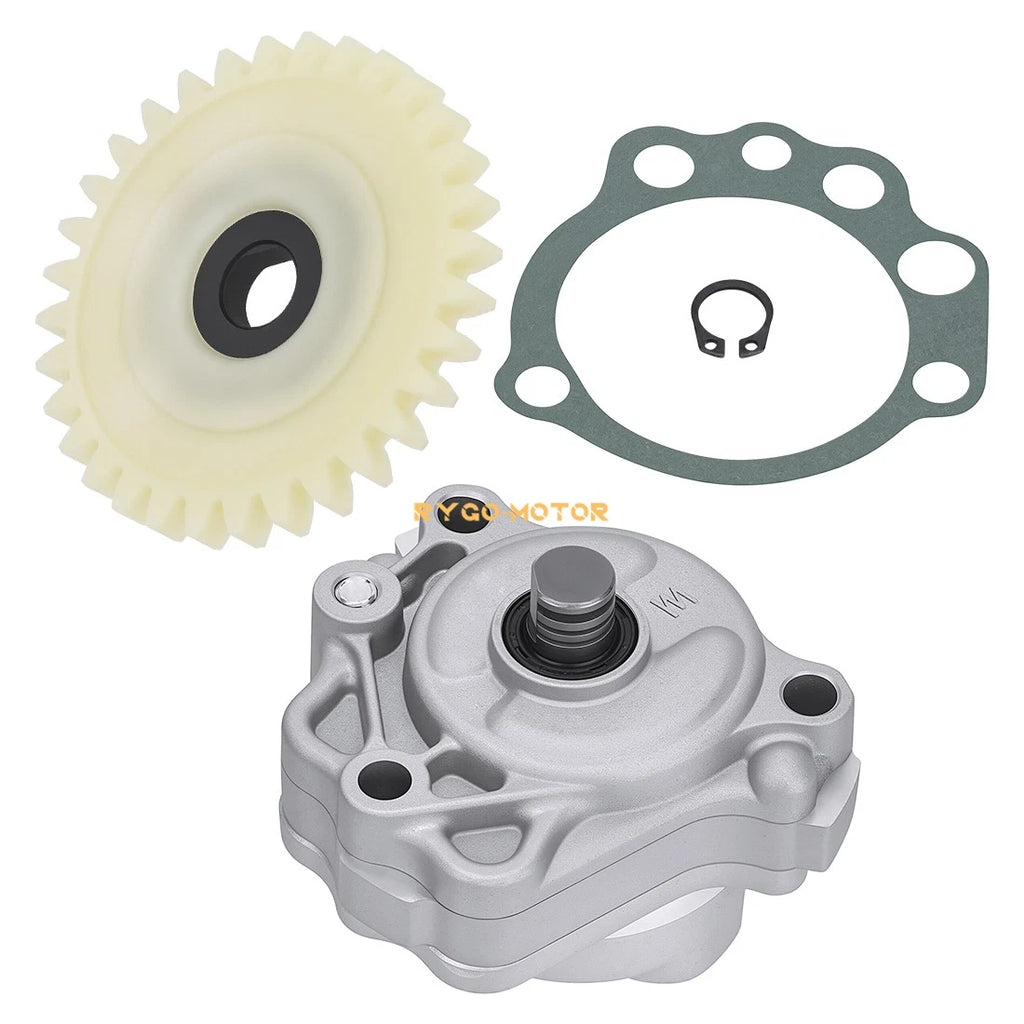 Oil Pump & Drive Gear w/ Gasket for Yamaha Raptor 660R (2001–2005)