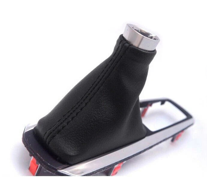 Automatic Shift Boot Cover for Acura TLX (2015–2020) Black Synthetic Leather