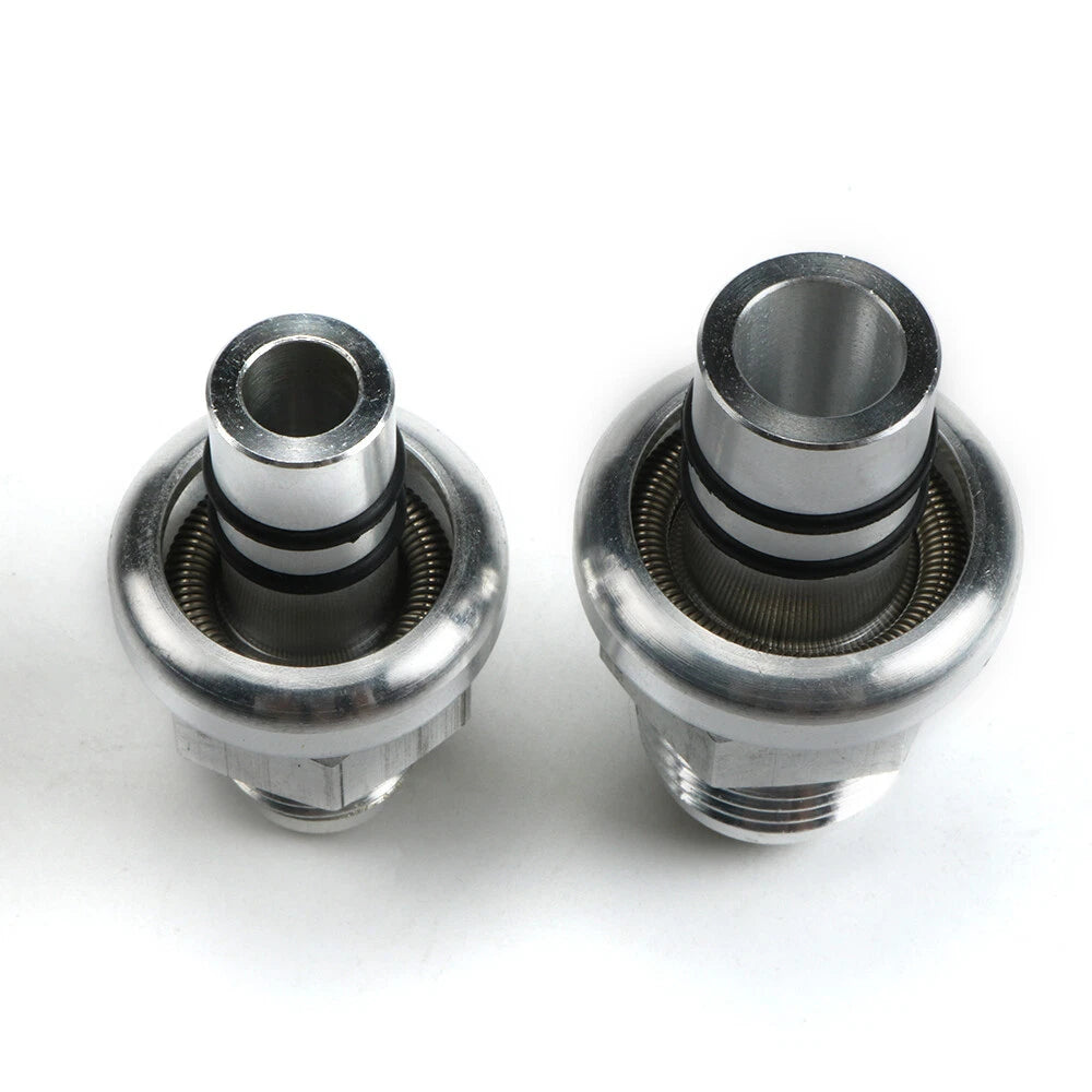 Billet -6AN & -8AN Fuel Rail Adapter Kit for Mustang (1986–1998)
