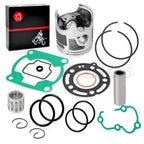 Top End Piston & Ring Gasket Bearing Kit 48.5mm for Kawasaki KX85 (2001–2013)