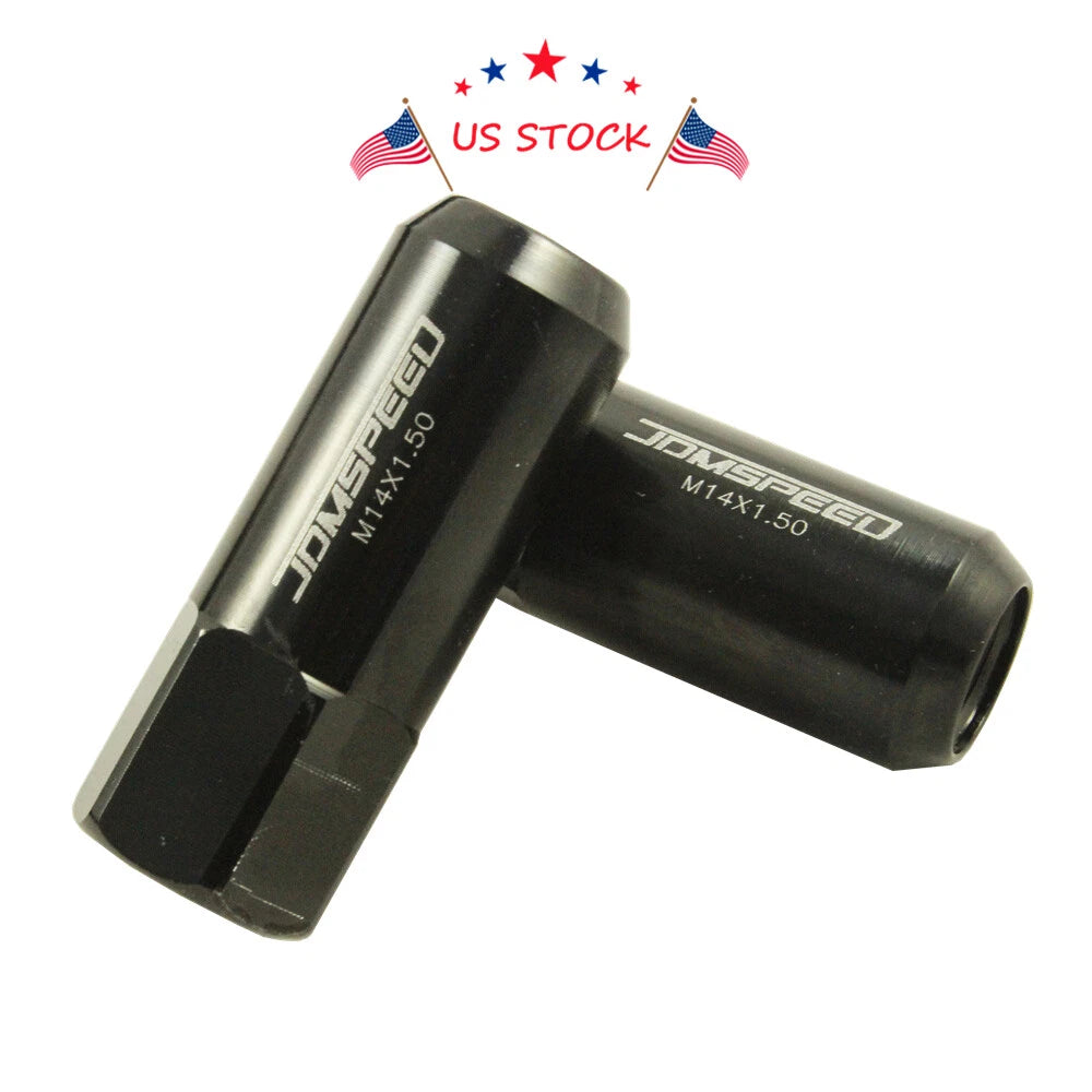 20PC Extended Forged Aluminum Tuner Racing Lug Nuts for JDM Vehicles