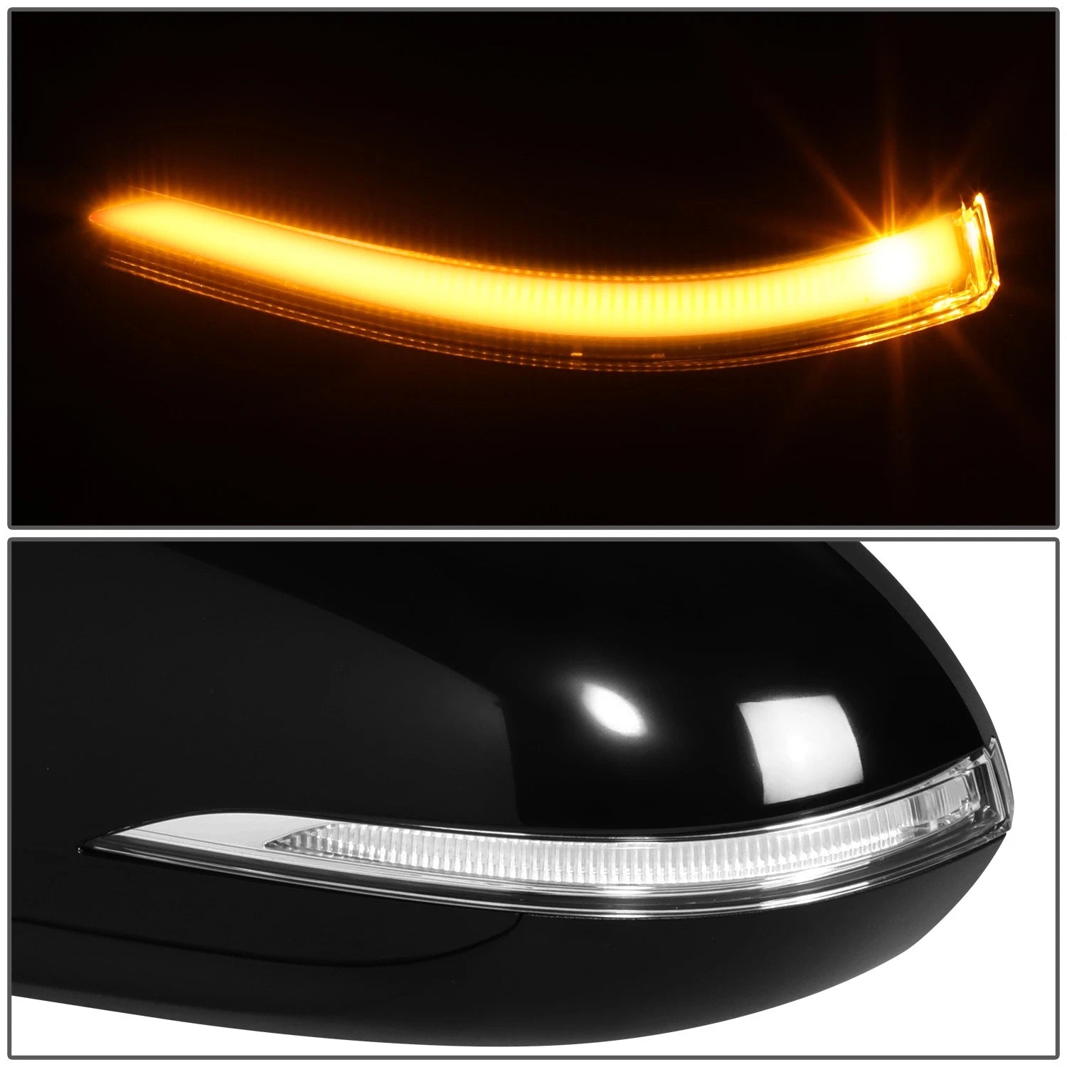 Left Side View Door Mirror for Elantra (2017–2018) - Heated, Turn Signal, Memory