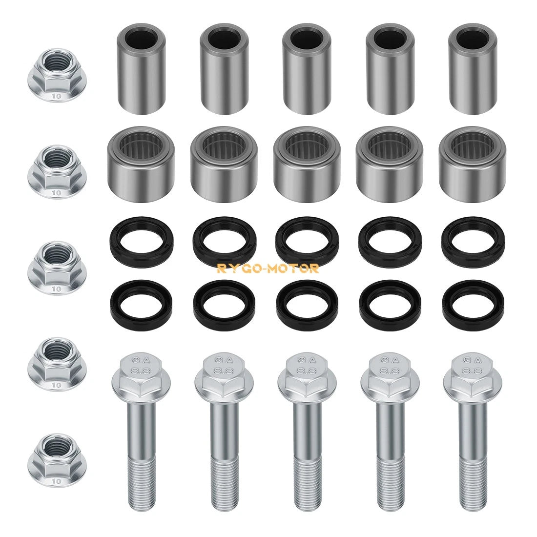 Swing Arm Linkage Bearing Kit & Bolts for Honda Sportrax 400 TRX400X EX (2004–2009)