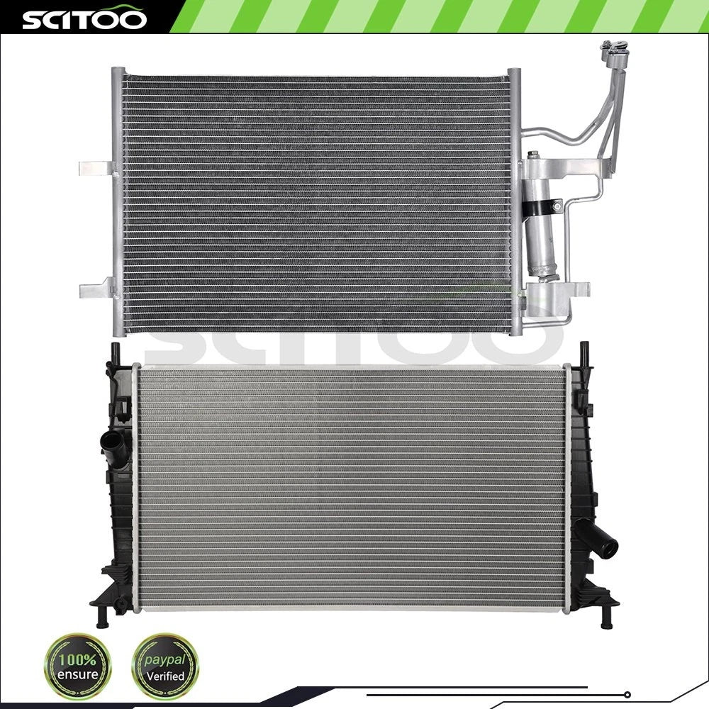 Radiator and A/C Condenser Kit for Mazda 3 (2004–2009)