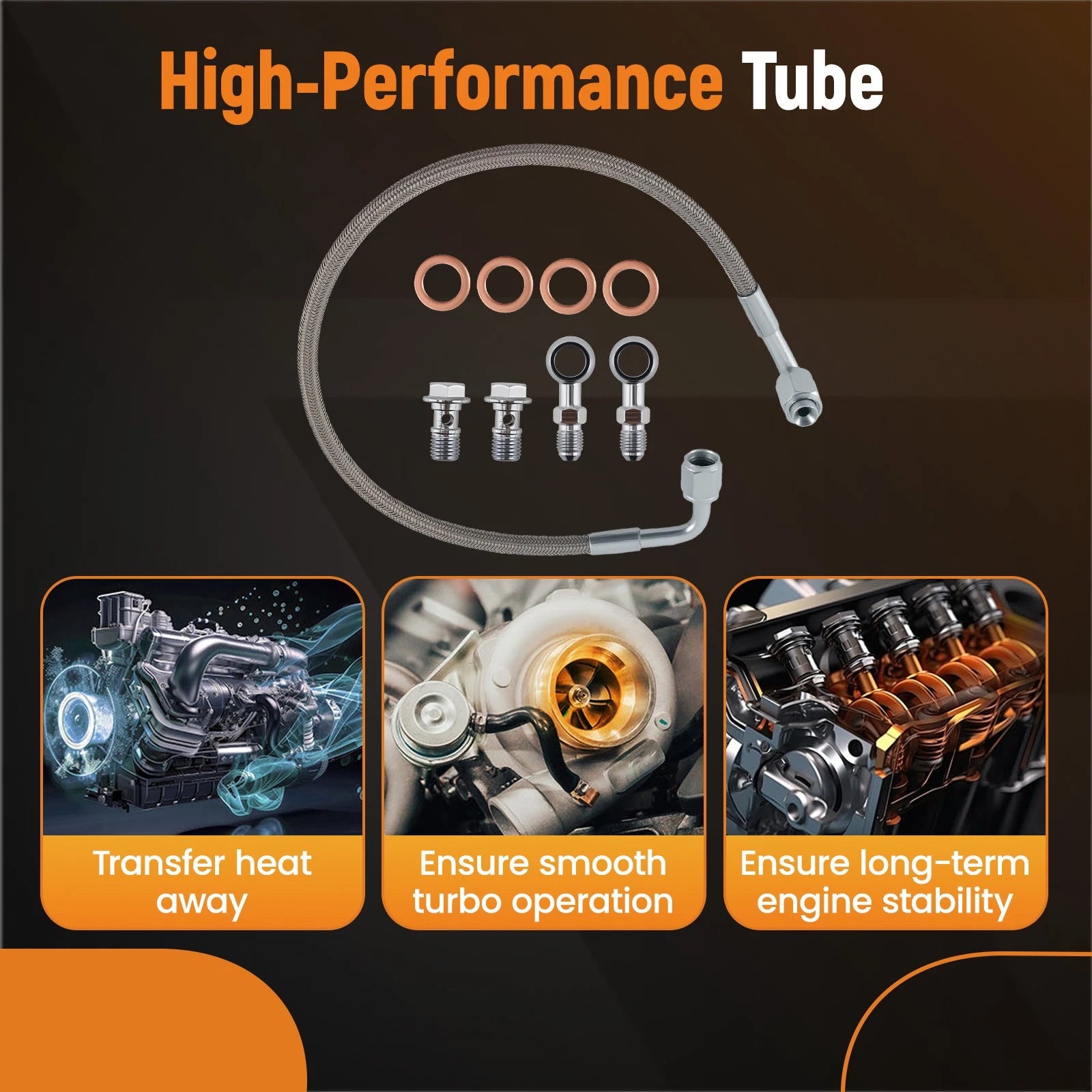 Turbo Oil Line Pipe for MINI Cooper S (2007-2016)