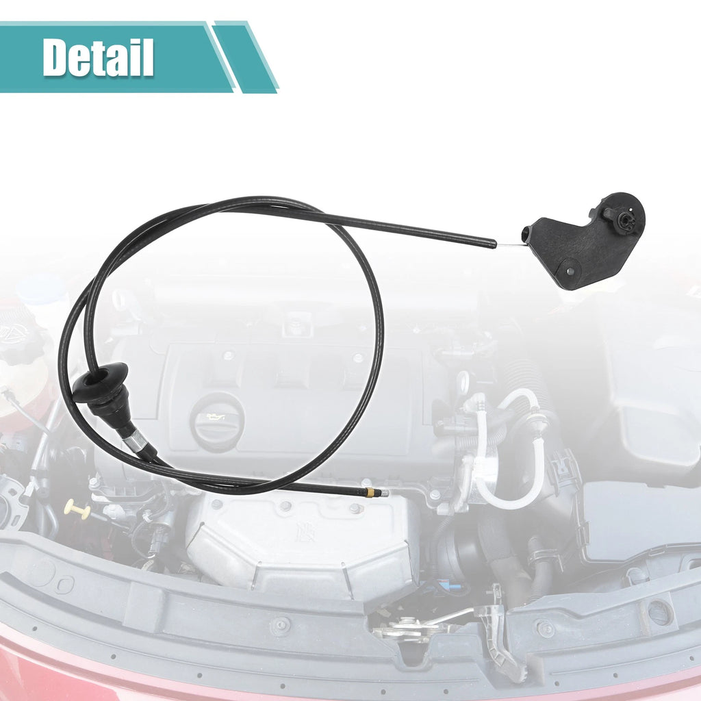 Hood Latch Release Cable for BMW 540i (1997–2003) No. 51238226621