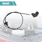 Hood Latch Release Cable for BMW 540i (1997–2003) No. 51238226621