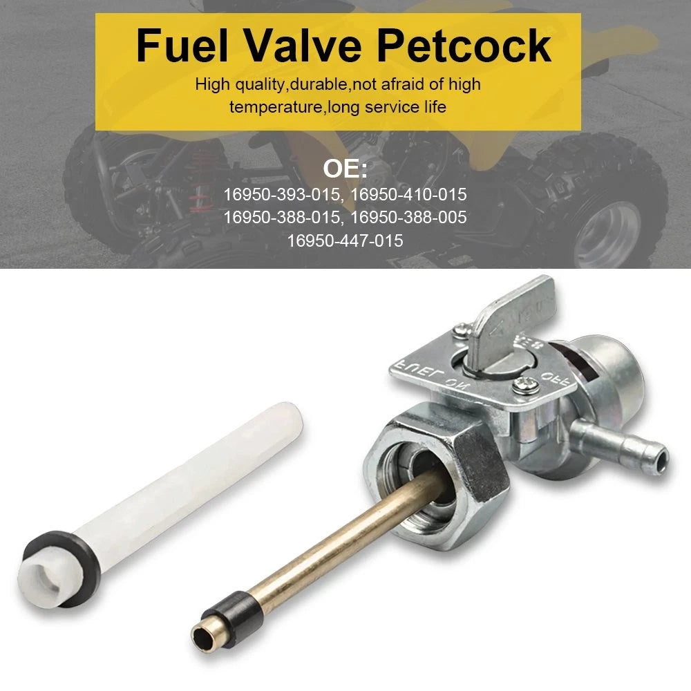 Gas Tank Fuel Petcock Valve M18 for Honda ATV ATC250SX ATC250ES (1985–1987)