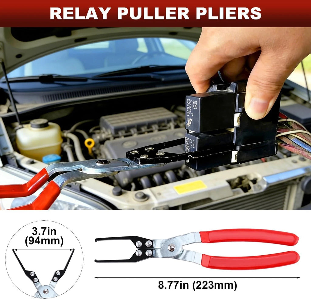 8Pcs Fuel Line Pliers for Automotive Fuel Clamp Removal Tools