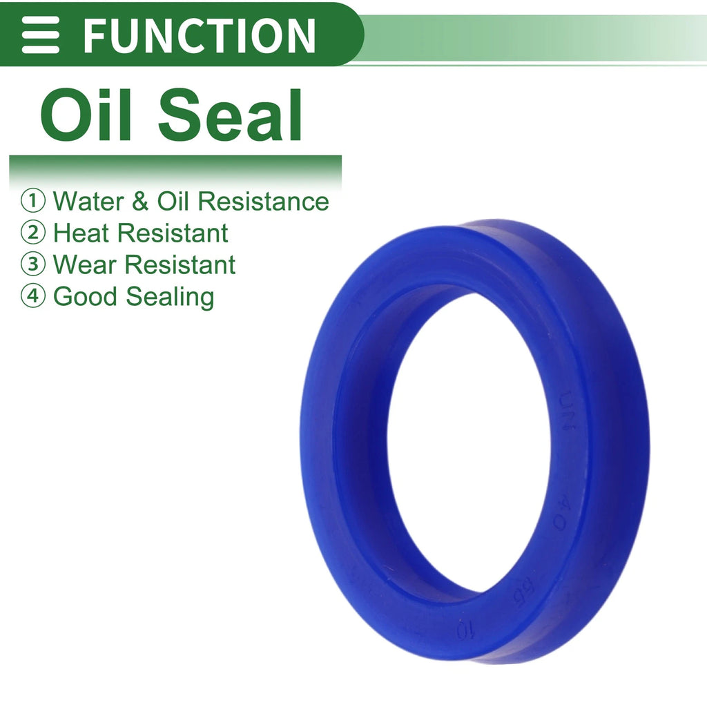 Set of 5 Oil Seal Rotary Shaft Seal 40x55x10mm TPU High Pressure