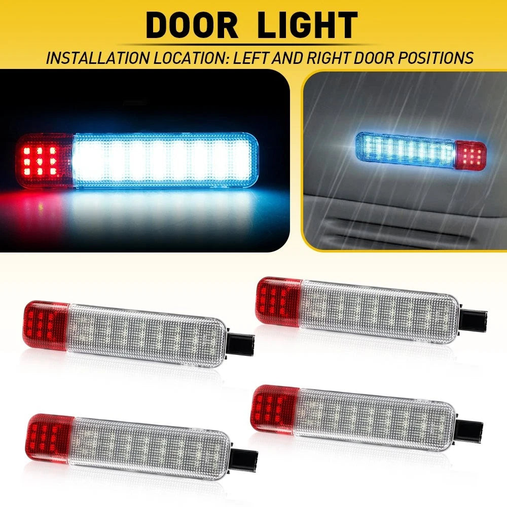 LED Door Panel Lights for Chevy/GMC C/K Tahoe Yukon (1997–Present)