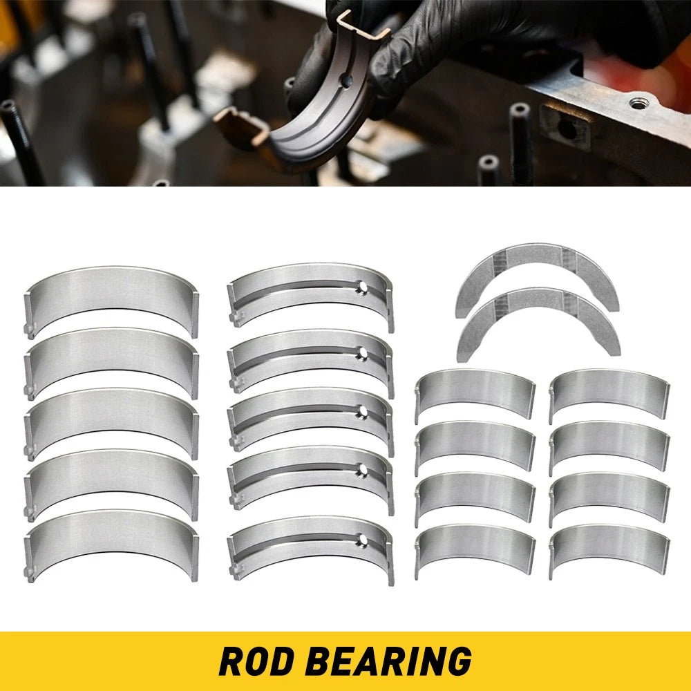 Main & Rod Bearing Kit w/ Thrust for Kia Forte5, Optima, Soul (2014–2019)
