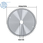 60 Tooth Carbide Saw Blade for Wood with Nails (10 Inch, 30mm Arbor)
