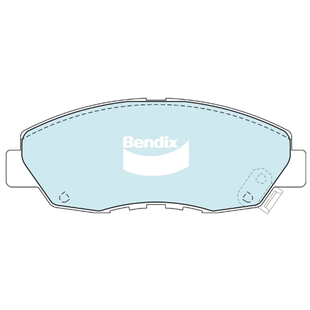Front Disc Brake Pad Set 2.0L for Honda CR-V (1997-2001) GCT