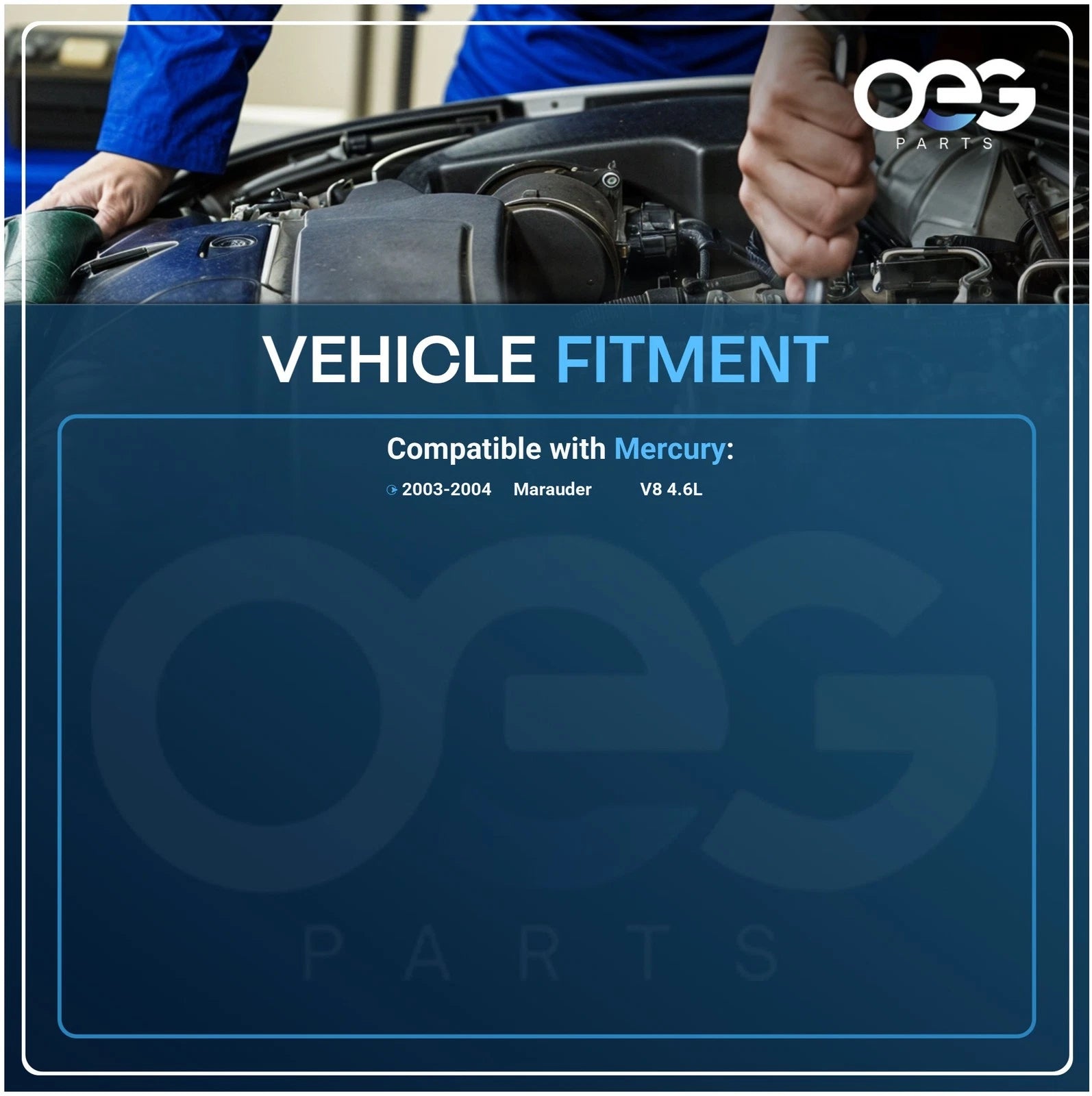 Alternator for Mercury Marauder V8 4.6L (2003-2004)