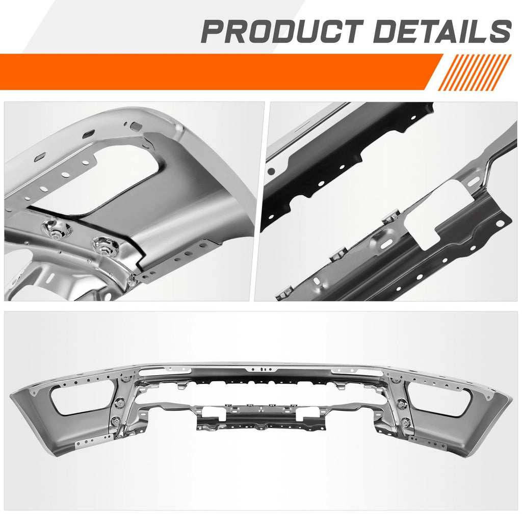 Grille Shell for Nissan Pathfinder (2019–2020) with Badge Slot and Silver Trim