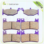 Front and Rear Brake Pads for Suzuki GSX1300R Hayabusa (2008–2009) Carbon Fiber