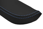 Set of 2 Front Door Armrest Panel Covers for Nissan 350Z (2003–2005) Blue Stitch