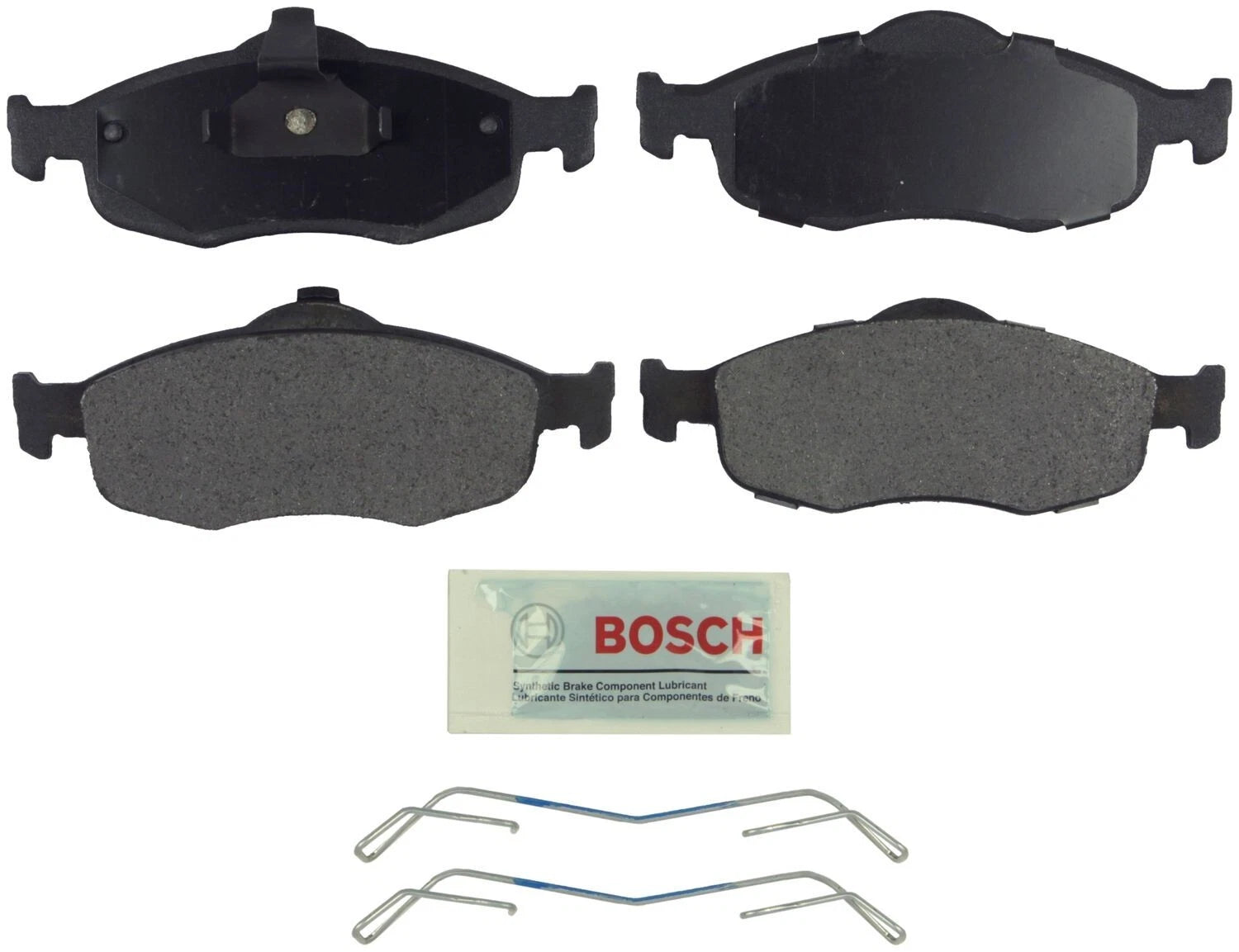 Front Blue Disc Brake Pads for Ford Contour Mercury Cougar Mystique (1995–2000) - Bosch BE648H