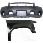 Bumper Cover and Fender for Chevrolet Tahoe Suburban 1500 (2007–2014)