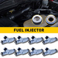 Set of 8 Upgrade Fuel Injectors for Dodge Ram 1500 (2002–2007)