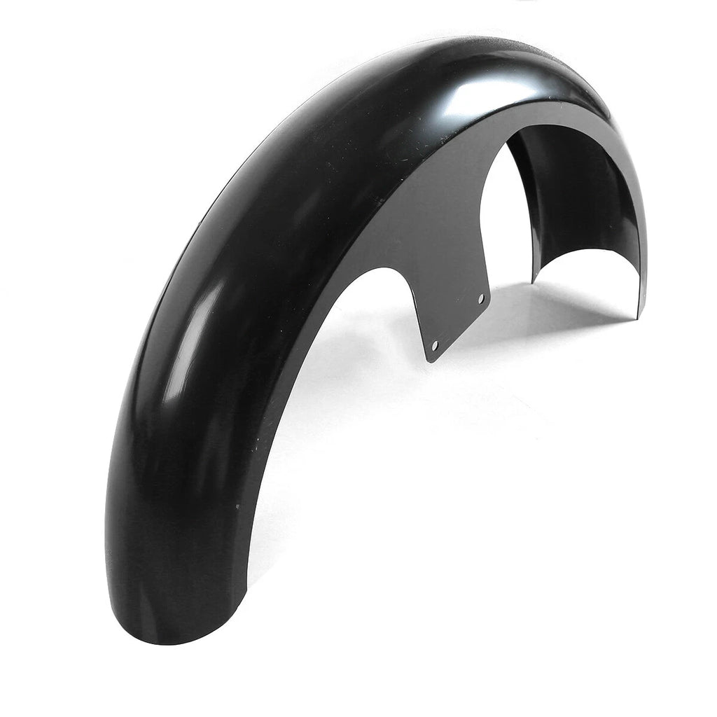 Front Fender for Harley Custom Baggers Touring Electra Glide (26", Unpainted Black)