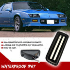 2 Smoke Switchback LED Turn Signal Corner Lights for Chevy Camaro (1985–1992)