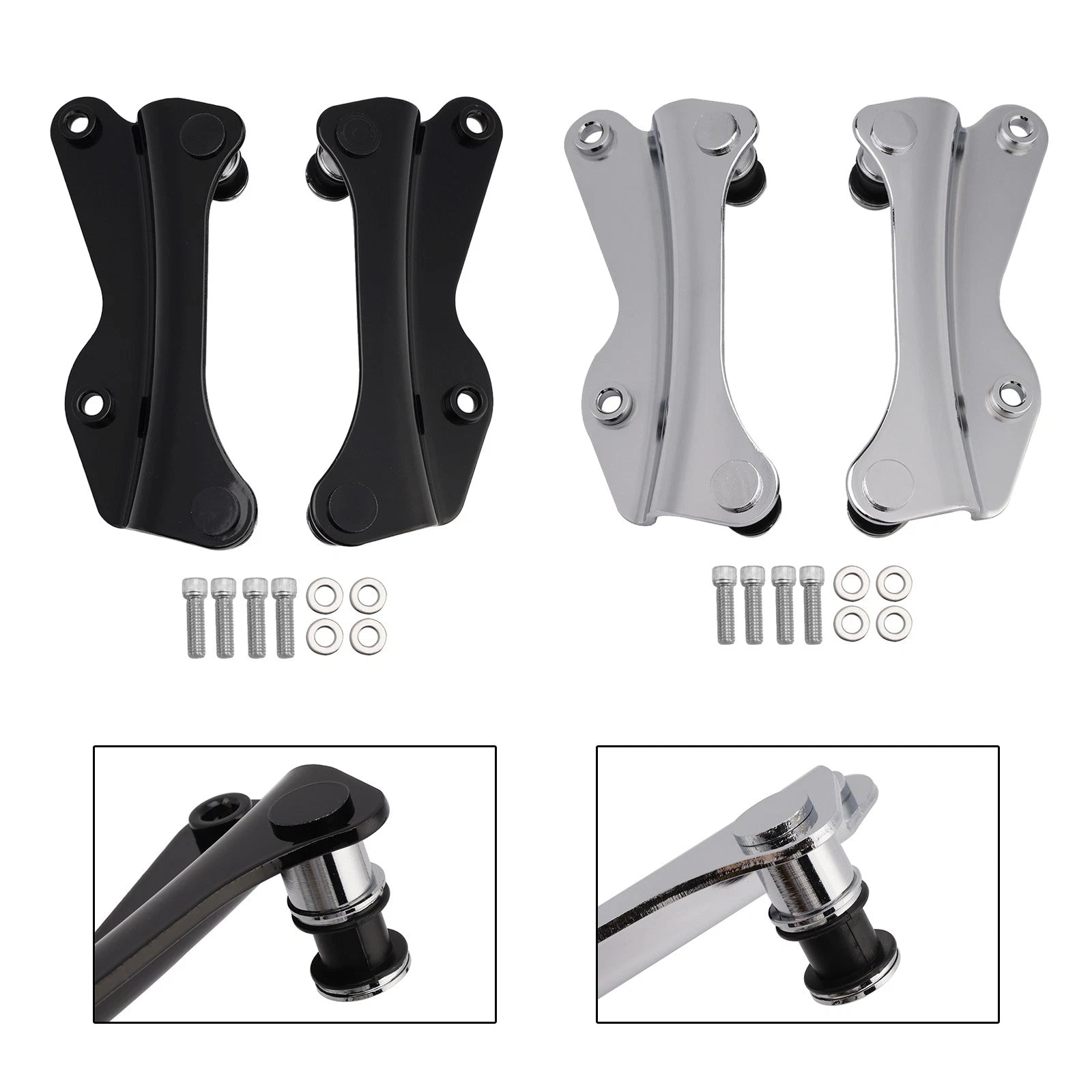 4 Point Docking Hardware Kit for Road King Street Electra Glide (2014–2018)