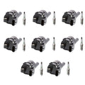 Set of 8 Ignition Coils & NGK Platinum Spark Plugs for Avalanche Camaro GTO (2001–2009)