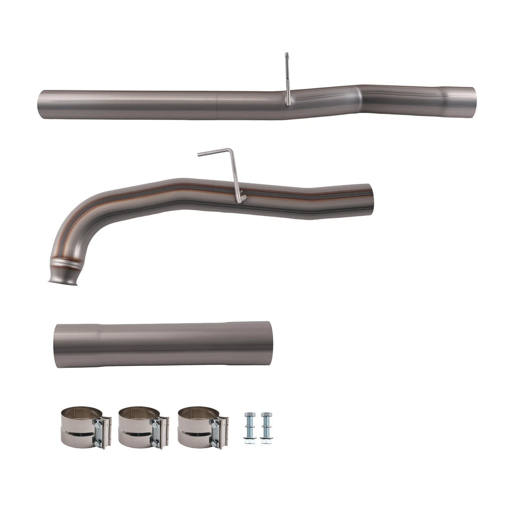 3.5-4" Exhaust Pipe Kit for Chevy Silverado GMC Sierra 6.6L Duramax (2011–2015)