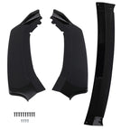 Front Aerodynamic Kit for Honda Civic SI/Hatchback (2017–2021) Black Plastic