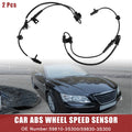 1 Pair ABS Wheel Speed Sensor for Hyundai Sonata (No. 59810-3S300/59830-3S300)