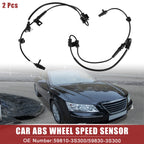 1 Pair ABS Wheel Speed Sensor for Hyundai Sonata (No. 59810-3S300/59830-3S300)