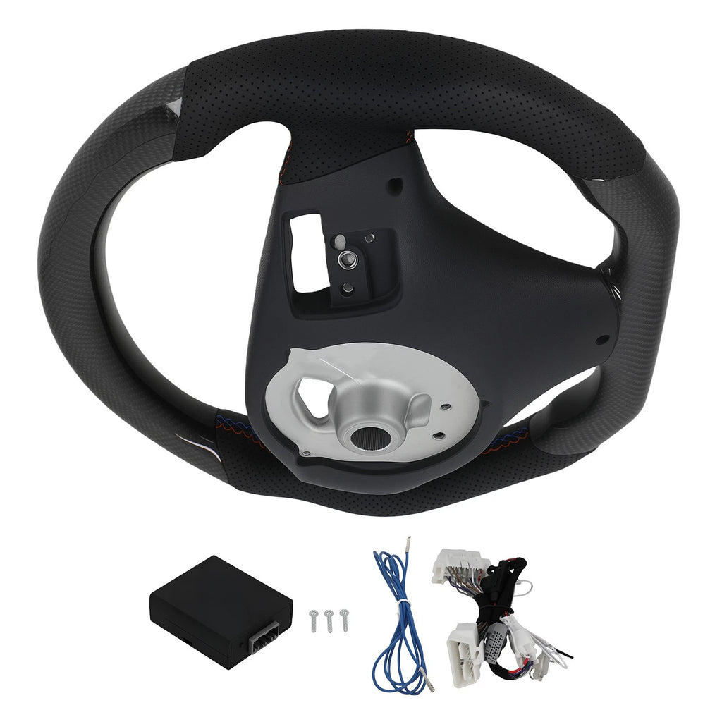 Real Carbon Fiber LED Steering Wheel for BMW 335i M3 E92 320i (2006–2013)